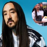 Steve Aoki throws pie at top North American official