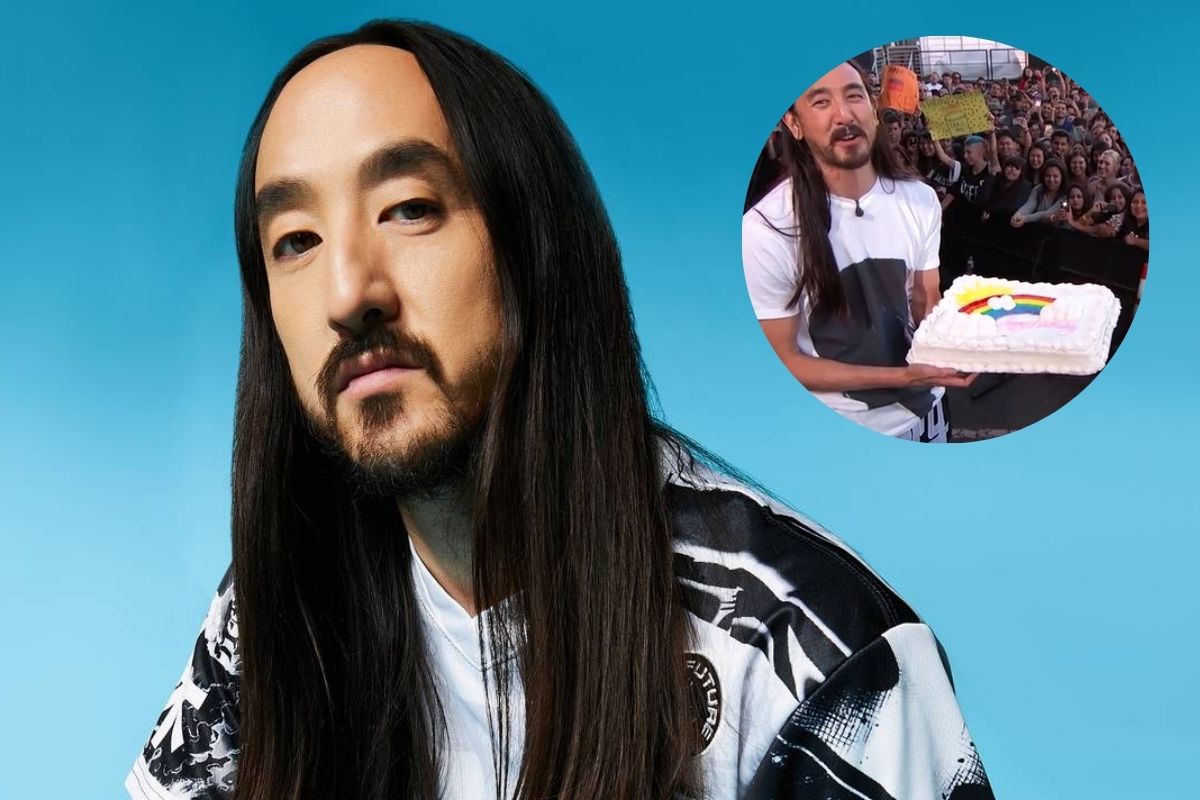 Steve Aoki throws pie at top North American official