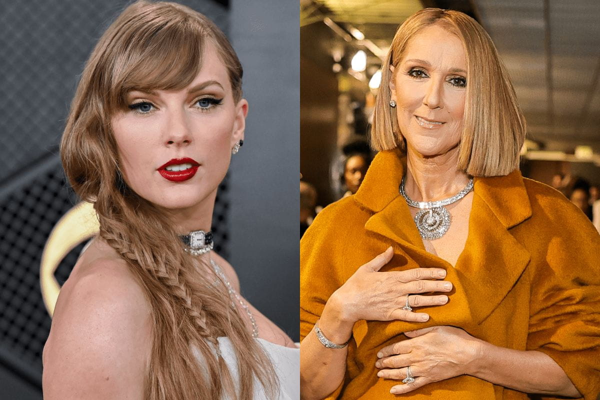 Taylor Swift sparks controversy after allegedly ignoring Céline Dion at the 2024 Grammy stage