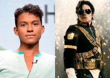 The first image from the Michael Jackson biopic shows the impressive resemblance of Jaafar Jackson to the King of Pop