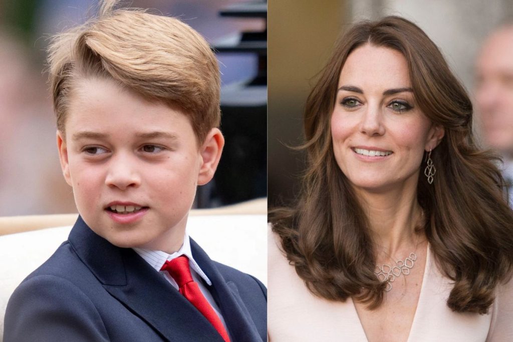 The royal family shares pictures of Kate Middleton and Prince George amid her recovery from surgery