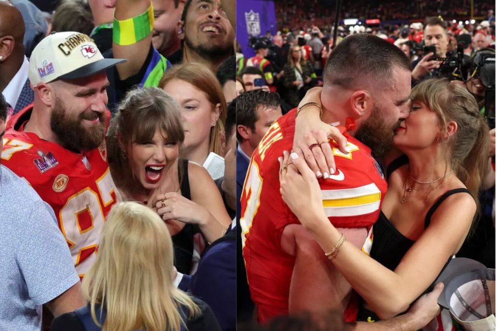 Travis Kelce said Taylor Swift these three meaningful words following his Super Bowl victory