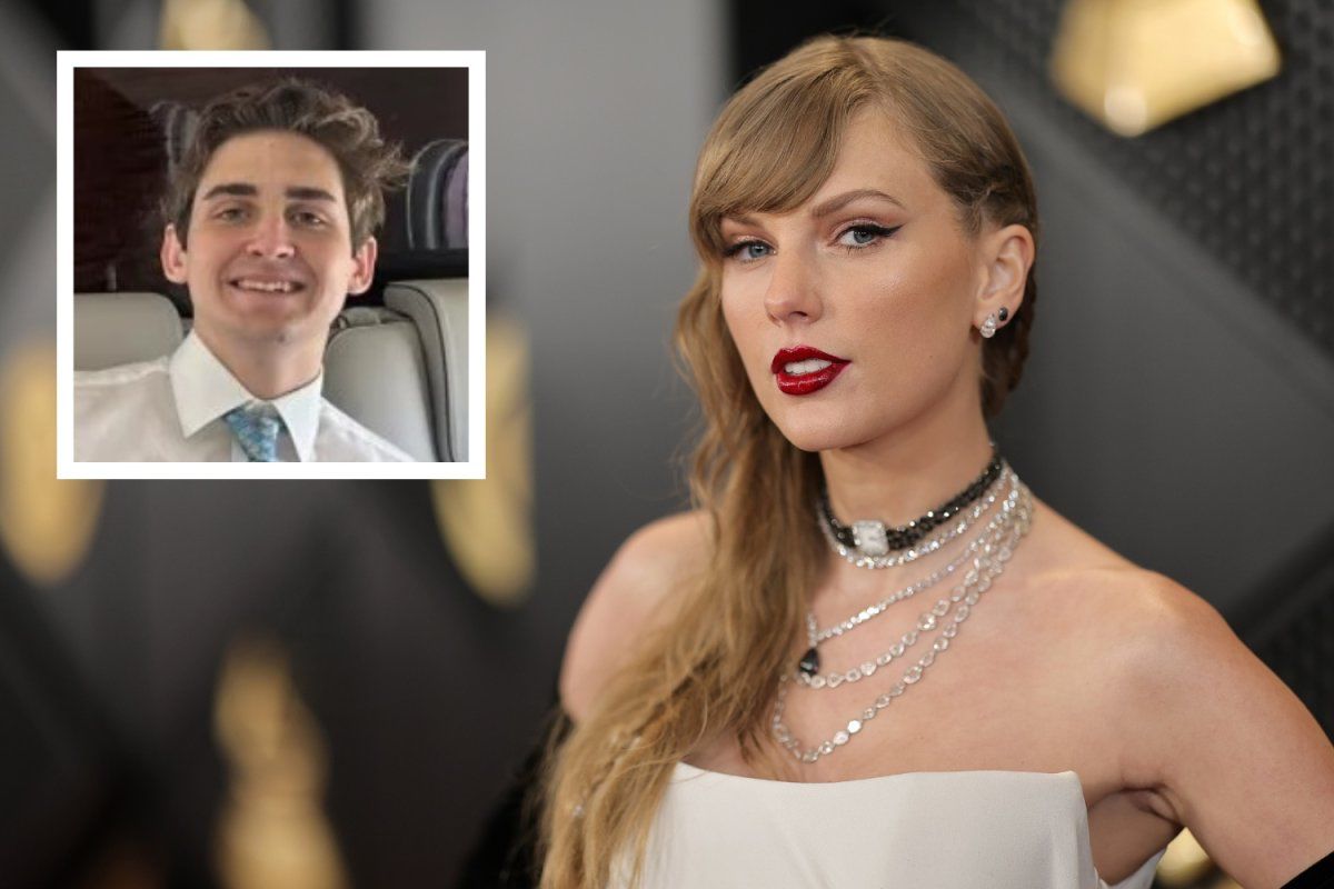 Who is the young man Taylor Swift is suing for leaking her flight information