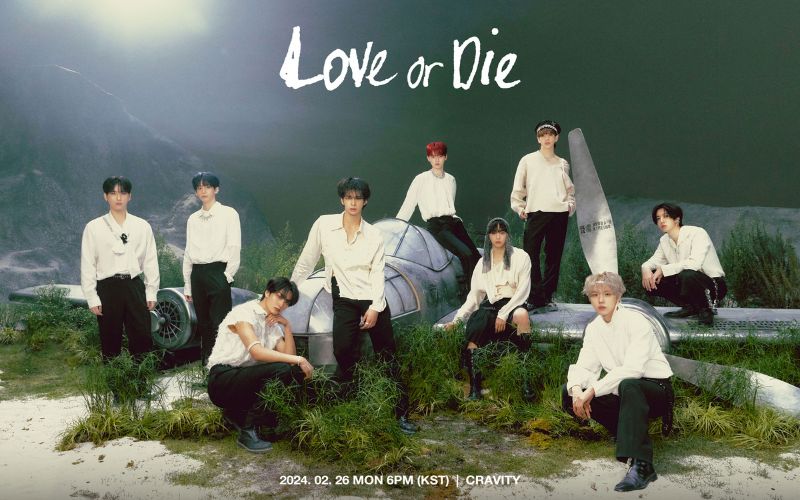 CRAVITY unveils the “Love Or Die” concept photos