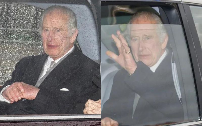 King Charles III is back at Buckingham Palace for state business