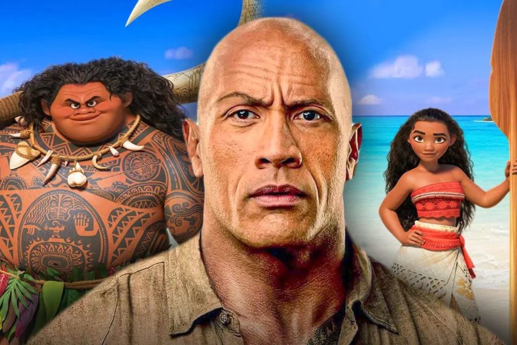 moana 2 the rock