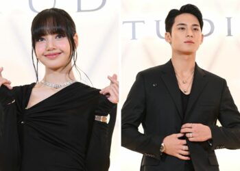 BLACKPINK's Lisa and SEVENTEEN's Mingyu have intimate interactions at the BVLGARI event