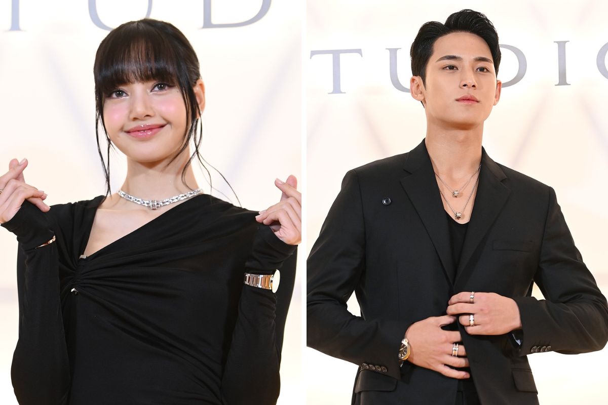 BLACKPINK's Lisa and SEVENTEEN's Mingyu have intimate interactions at the BVLGARI event