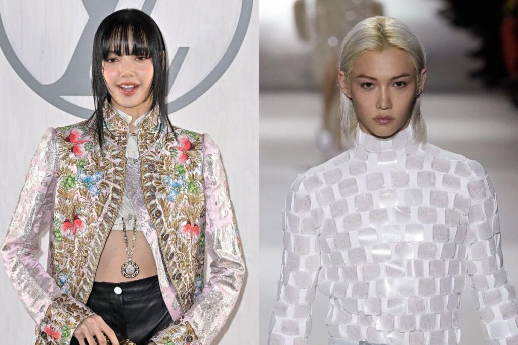 BLACKPINK's Lisa had the sweetest reaction to Stray Kids' Felix's runway debut