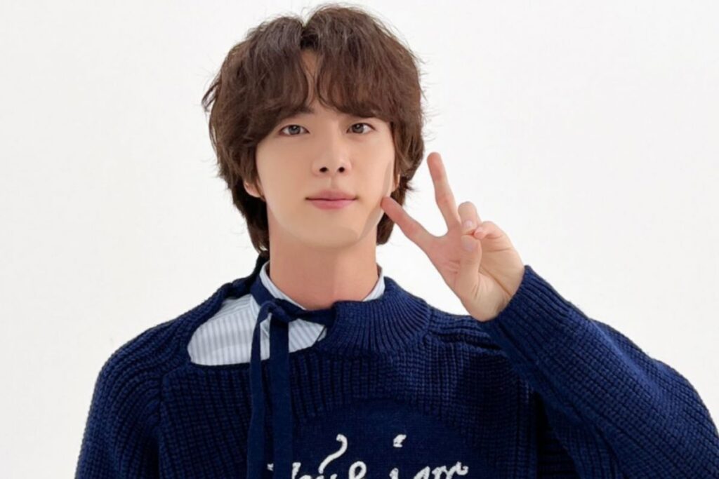 BTS' Jin appears to celebrate Suga's birthday during his military service