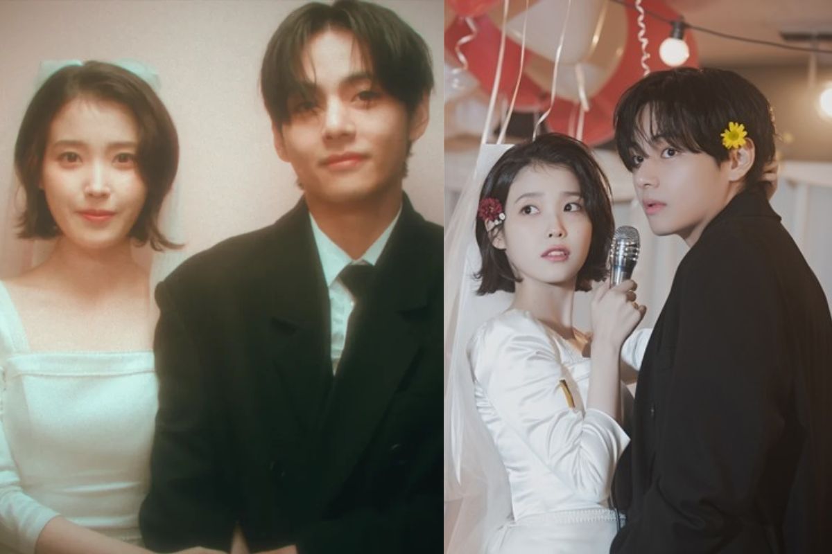 IU reveals an alternate ending to the 'Love Wins All' MV with BTS' V