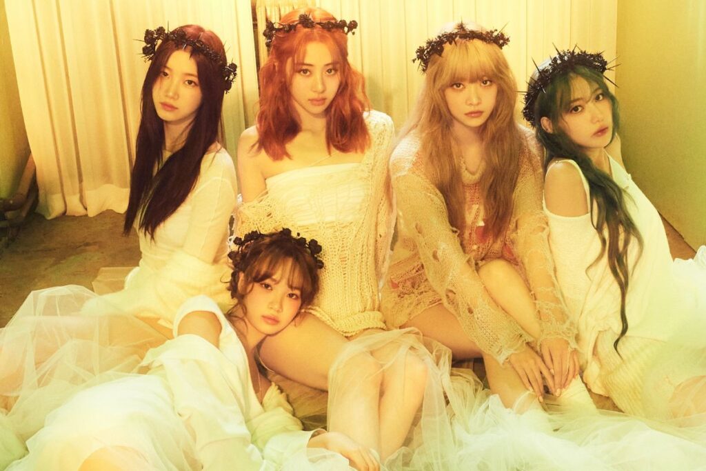 LE SSERAFIM earns the No. 1 Spot on “M! Countdown”