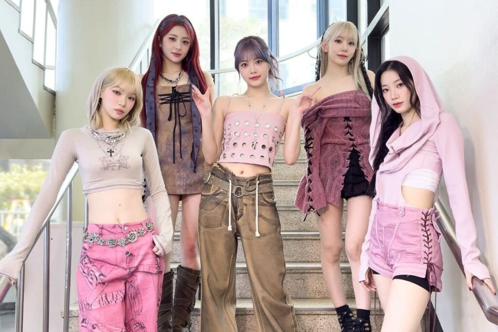 LE SSERAFIM earns their 9th win on “Music Bank”