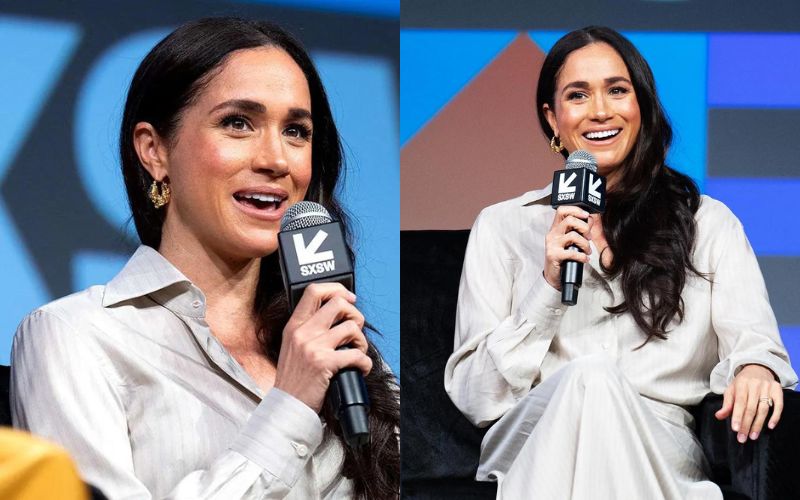 Meghan Markle praises Prince Harry at SXSW for being a "hands-on" dad