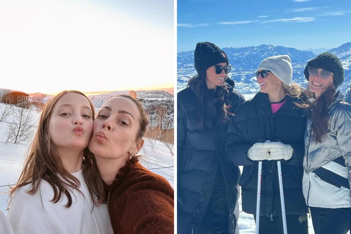 Meghan Markle goes on a snow trip with her friends