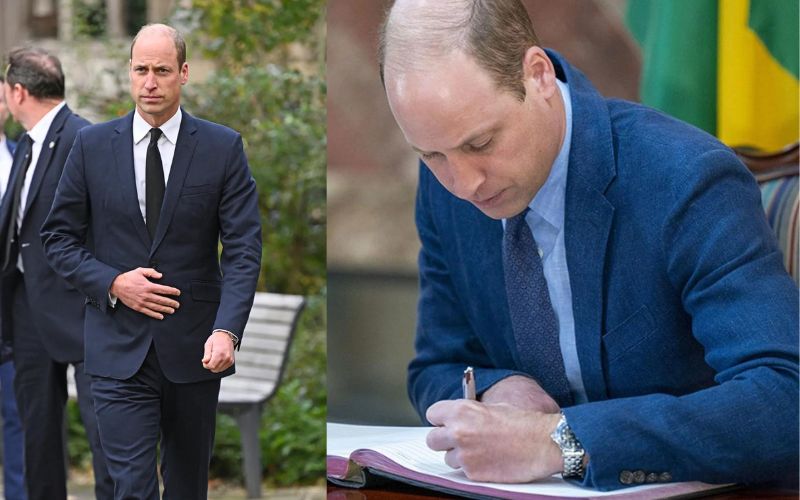 Why does Prince William never wear his wedding ring?