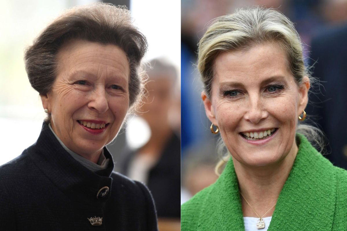 Princess Anne and Sophie, the Duchess of Edinburgh matched outfits during a Royal event