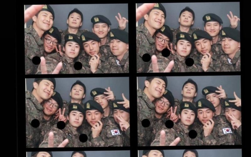 BTS’ RM shows his close friendship with his fellow military officers