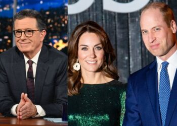 Stephen Colbert revived Prince William's alleged infidelity during Kate's photo controversy