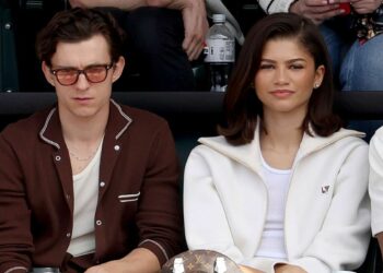 Zendaya and Tom Holland are seen having a tennis date in the United States