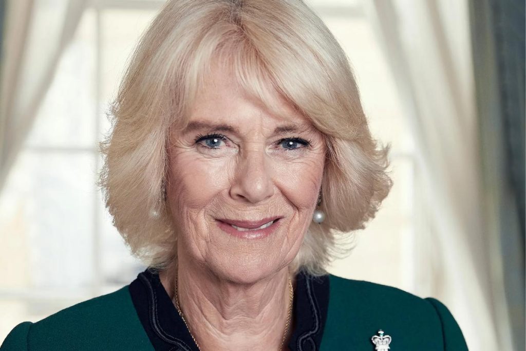 Camilla Parker is seen taking a break from her royal responsibilities