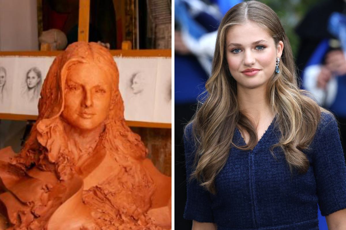 Princess Leonor receives statue in her honor