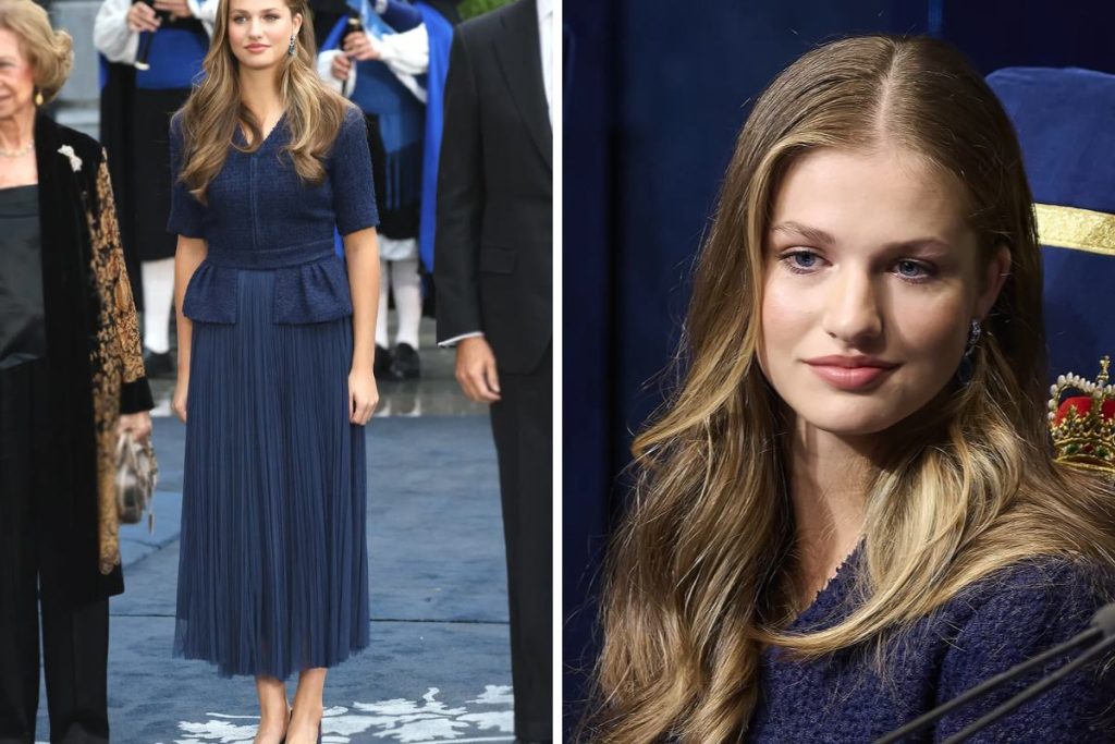 Princess Leonor receives statue in her honor