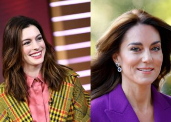 Anne Hathaway said Kate Middleton was her favorite princess in a viral video