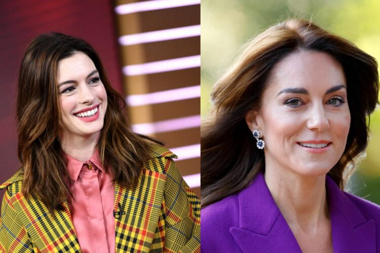 Anne Hathaway said Kate Middleton was her favorite princess in a viral video