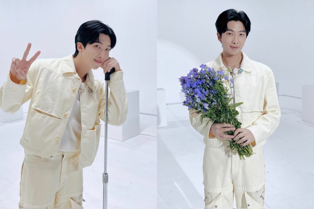 BTS’ RM shows his sculptural body in a new teaser