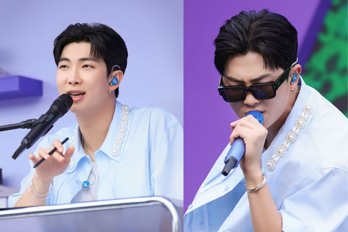 BTS' RM was caught playing the saxophone in the military band