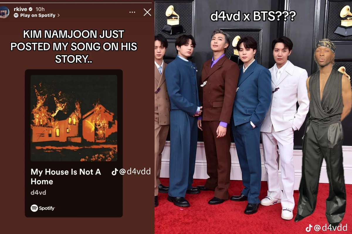 RM of BTS reacts to new new music by a 19-year-old, is he the 8th BTS member?