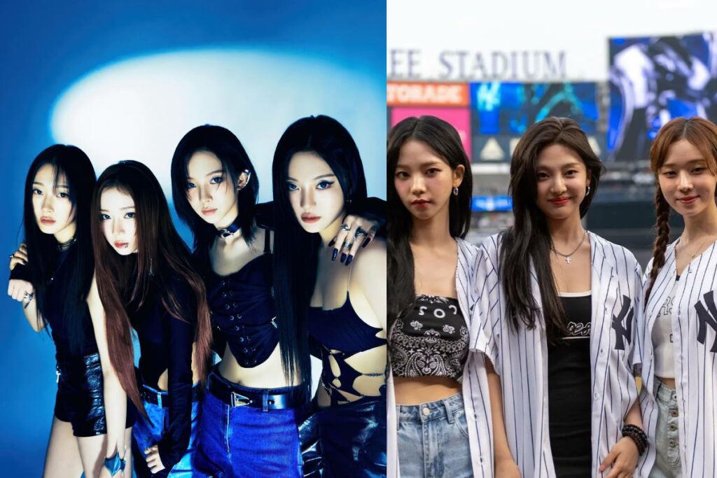 Edited photos of aespa cause controversy due to skin tone standards