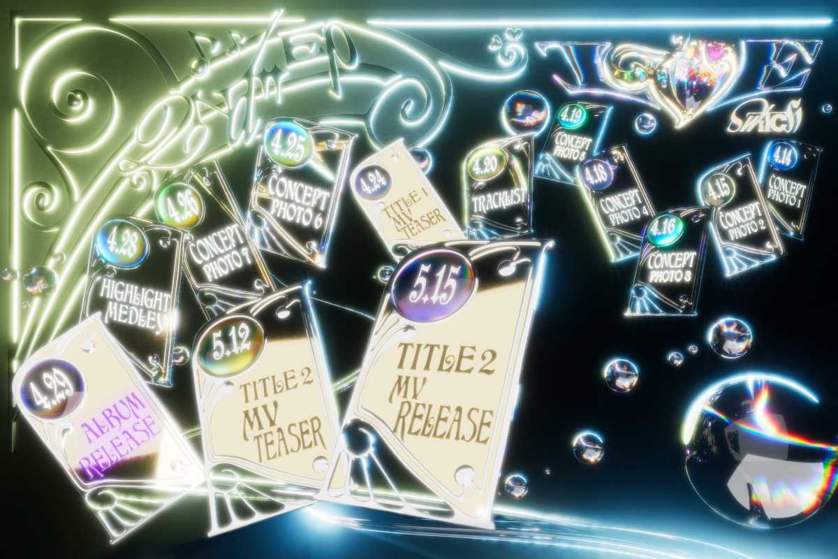 IVE reveal the tracklist for their upcoming mini-album "IVE SWITCH"