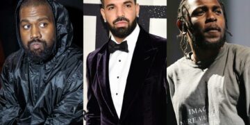 Kanye West claims Drake's raps against Kendrick Lamar 'means nothing' and accuses him of 'fixing the numbers'