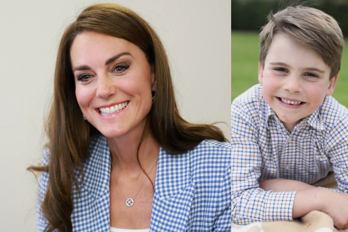 Kate Middleton shares a sweet photo of Prince Louis and fans revive a Photoshop scandal