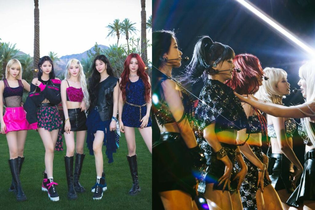 LE SSERAFIM impresse with huge crowds on their second weekend at Coachella