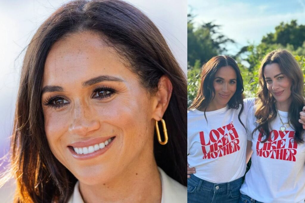 Meghan Markle dazzles in new pictures with some of her close friends