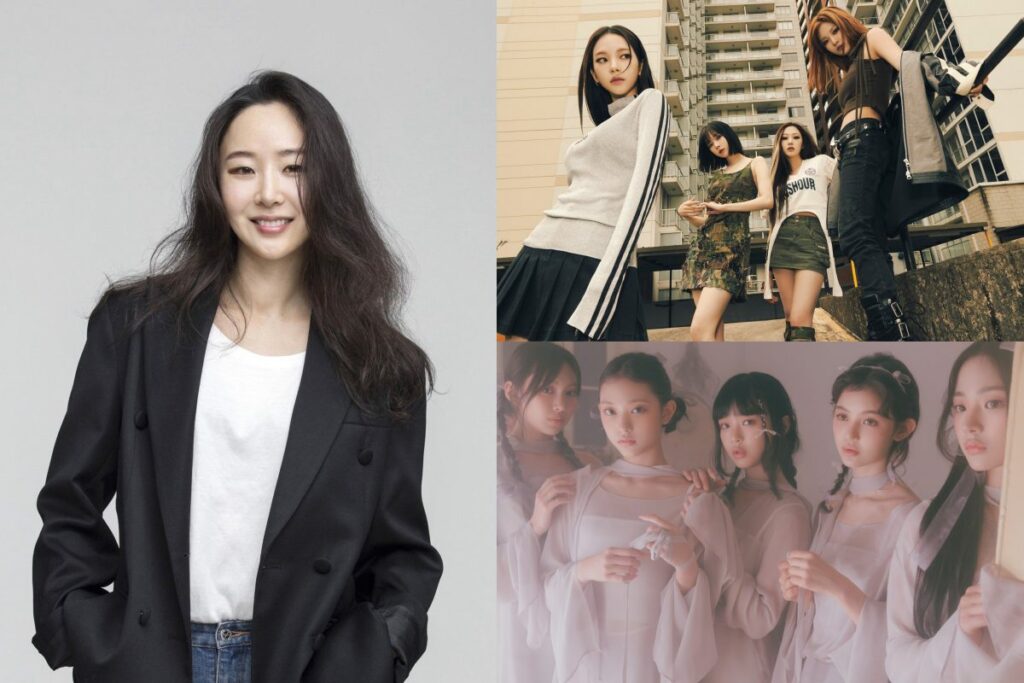 Min Heejin, NewJeans' creative director, reveals HYBE chairman Bang Hyusik, asked her to beat aespa