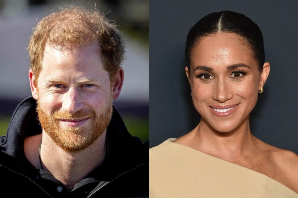 Prince Harry and Meghan Markle share a passionate kiss after a polo match