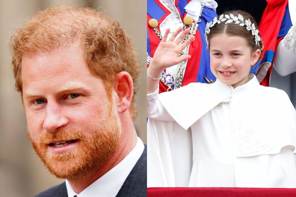 Princess Charlotte could be the spare to the throne like her uncle, Prince Harry
