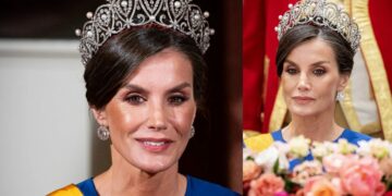 Queen Letizia shines at Dutch state banquet with her fashion choices