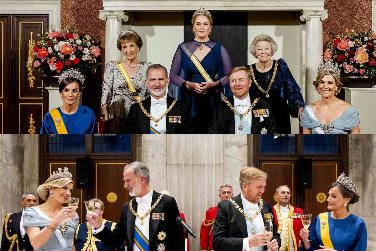 Queen Letizia shines at Dutch state banquet with her fashion choices
