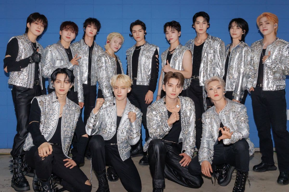 SEVENTEEN held a press conference to discuss their best-of album, “17 IS RIGHT HERE”