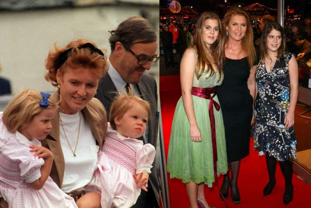 This how Sarah Ferguson schooled Princesses Eugenie and Beatrice in the
