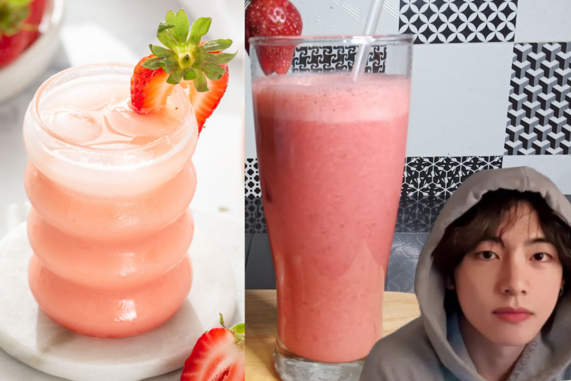 Learn how to prepare BTS V's favorite drink: Strawberry Yakult Ade