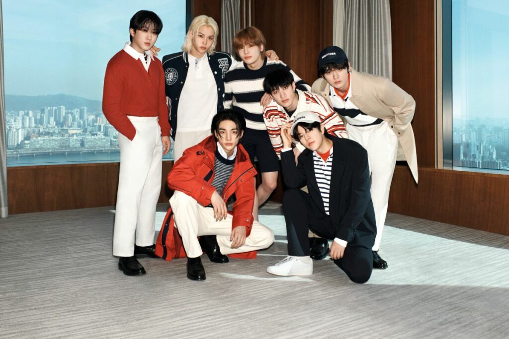 Stray Kids dazzle with pictures for Tommy Hilfiger in new campaign