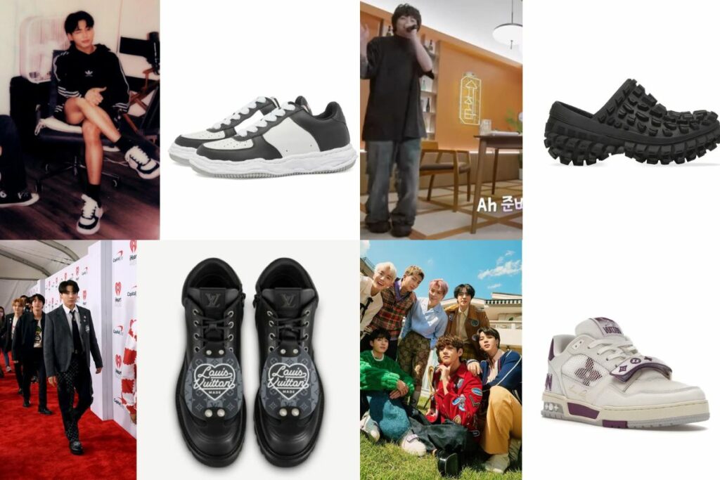 Check out BTS' Jungkook's expensive shoe collection