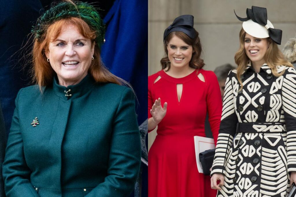 This how Sarah Ferguson schooled Princesses Eugenie and Beatrice in the freezing cold
