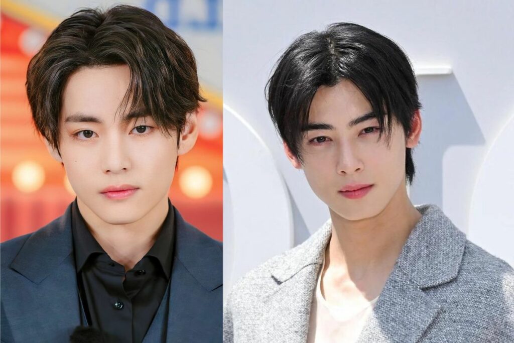 V of BTS and Cha Eunwoo of ASTRO are in dating rumors